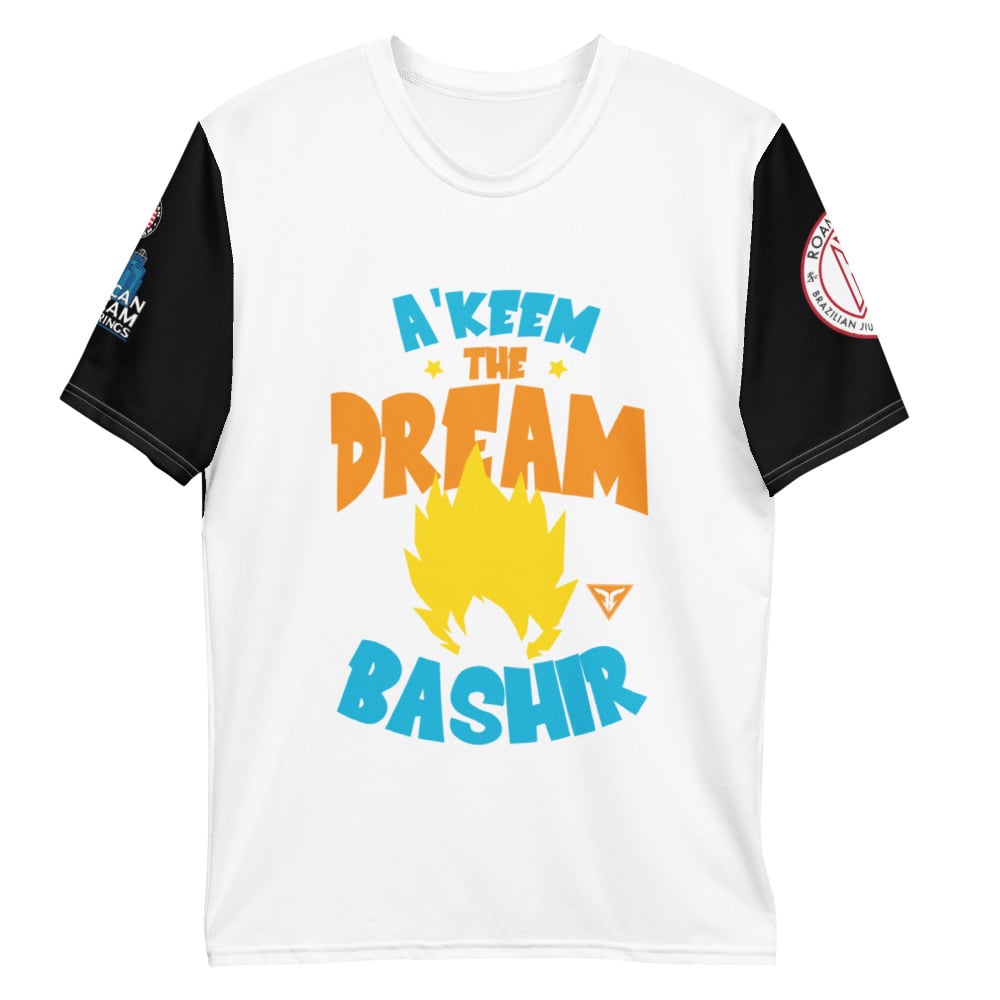 Akeem the Dream sponsor sublimated tee