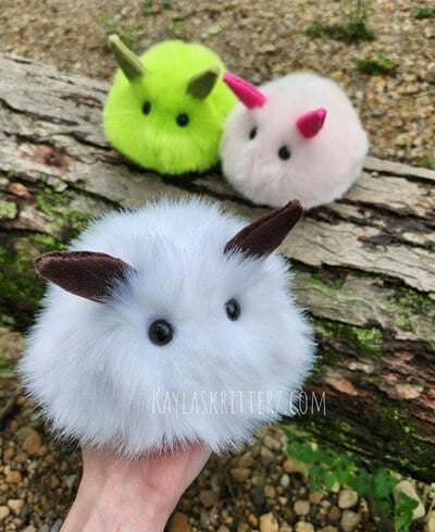 Mochi Bunny Plushies - 3 Flavors!