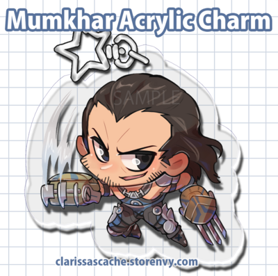 Mumkhar Acrylic Charm