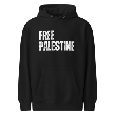 Free Palestine Gaza Hoodie Social Justice Activist Protest Statement Unisex Premium Mid-Weight Statement Hoodies