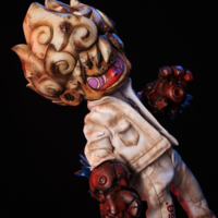 Action Figure "WasteLand-Captain-Nika Spark" by SankToys & Weartdoing - Thumbnail 3