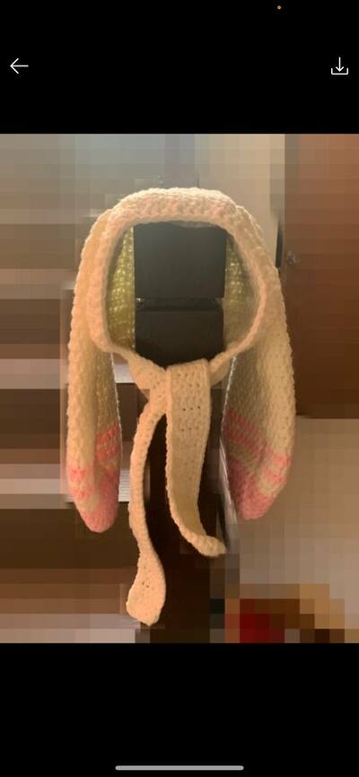 Kyubey Handmate Knitted Bonnet