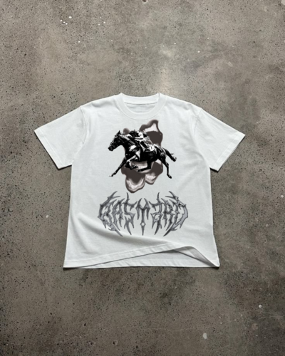 MAXIMUS Oversized T-Shirts Fashion Loose Fit Crewneck T-shirt Streetwear Heavyweight Short Sleeve Tee Shirt