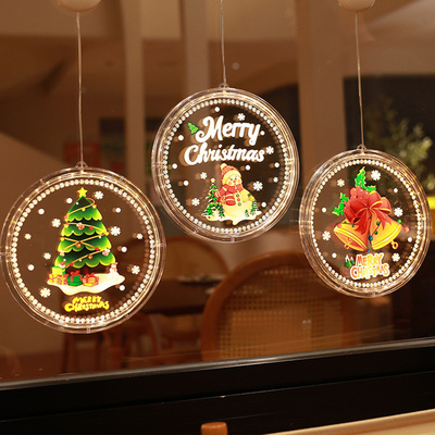 Christmas Decoration Window Hanging Luminous Acrylic Sign SG801