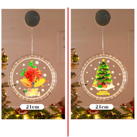Christmas Decoration Window Hanging Luminous Acrylic Sign SG801 - Thumbnail 5