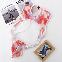 Men's Sexy Exotic Underwear Lingerie Faux Leather Cut-Out Gay Bodysuit KX026LTDK - Thumbnail 10