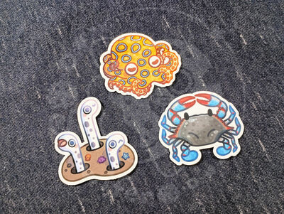 Fish and Critter Stickers 2