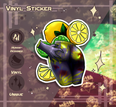 ACF 🍋 Lemon-Lime 🍋🟩 | Vinyl Stickers