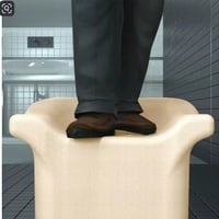 Cute Non-Slip Shower Bathroom Stool – Portable EPP Squatty Potty Chair for Adults | Lightweight Small Seat for Travel & Home - Thumbnail 2