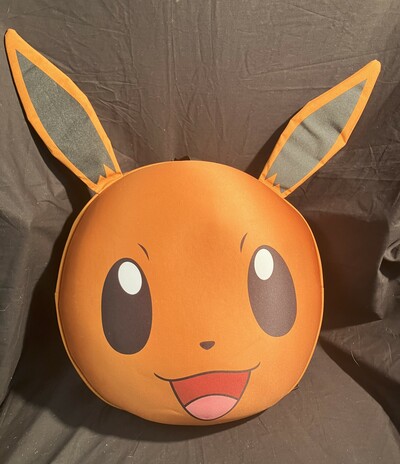 Large Hard Case Circle Eevee Face Backpack