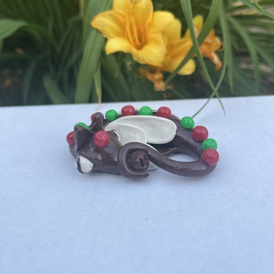 Dee the Sleeping Gingerbread Dragon