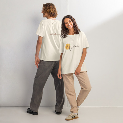 *NEW* Unisex Oversized "I Am A Voice" Tees