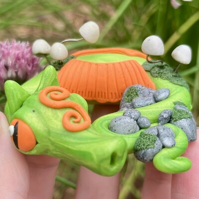 Rocco the Sleepy Forest Floor Dragon