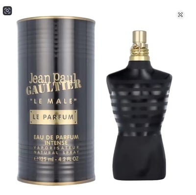 Le Male Le Parfum by Jean Paul Gaultier – 4.2 oz Eau de Parfum Intense Spray for Men | Bold, Elegant, and Charismatic Scent