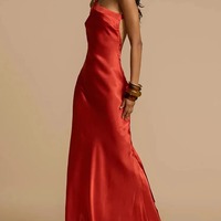 Yellow evening dress,backless party dress, Sexy mermaid party dress - Thumbnail 6