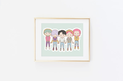 Bitty Cutie Boys Prints (Choose Your Print)