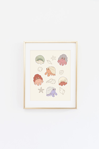Hermit Crabs Print