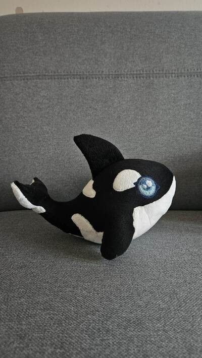Wiggles the Orca - READY TO SHIP