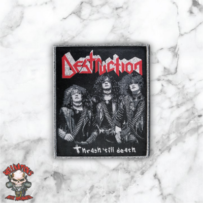DESTRUCTION Woven Patches