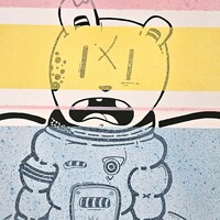 Painting by Mou Kahami “I really f@cked  it up this time, didn’t I my dear?" - Thumbnail 1