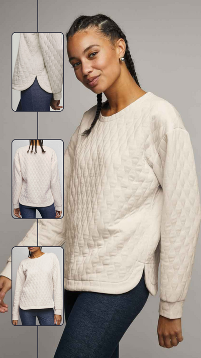Quilted Pullover - FINAL SALE