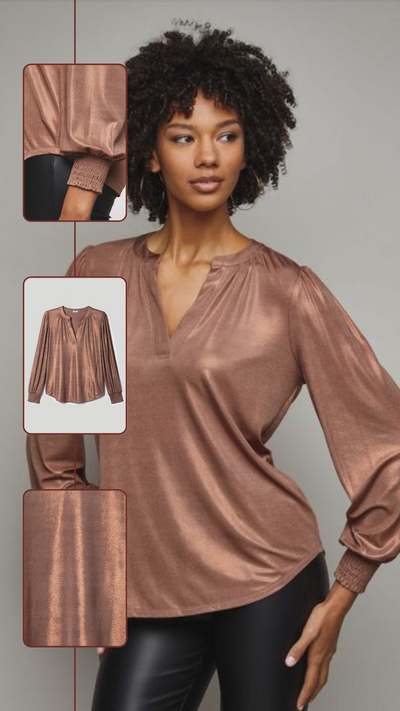 Shimmer Blouse - FINAL SALE