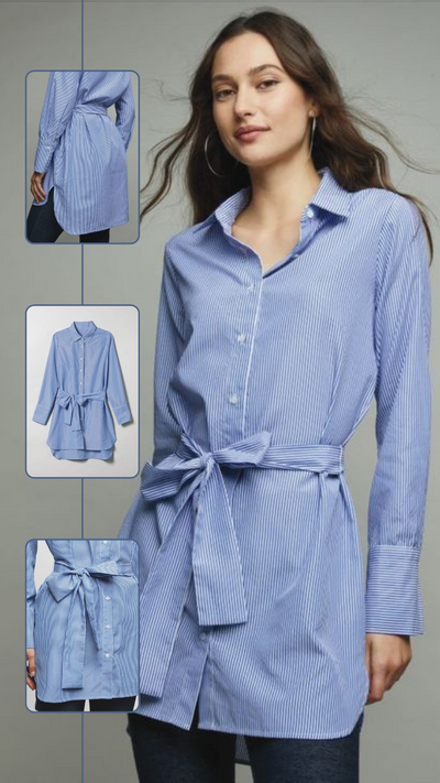 Button Down Tunic - FINAL SALE