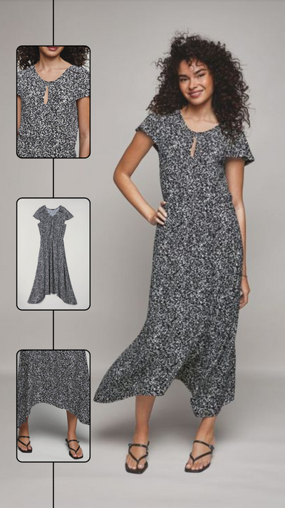 Patterned Dress - FINAL SALE