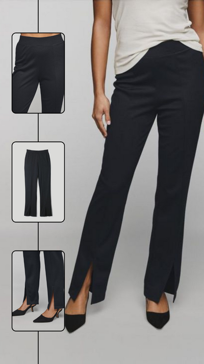 Split-Hem Pants - FINAL SALE