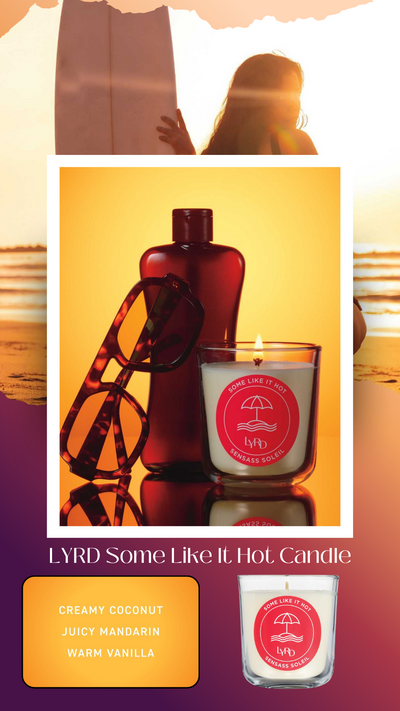 LYRD Some Like It Hot Candle - FINAL SALE