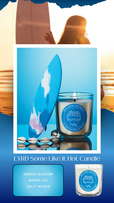 LYRD Back From The Beach Candle - FINAL SALE