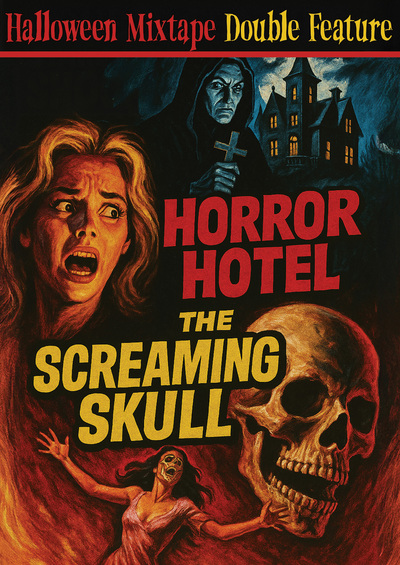 Horror Hotel & The Screaming Skull - Retro Halloween Horror Double Feature DVD