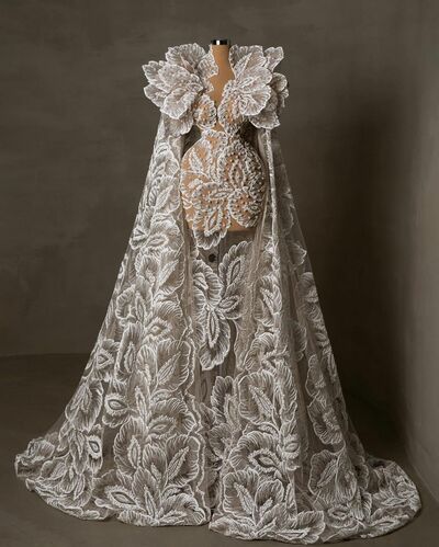 Luxury Wedding Dress, Mermaid Lace Bridal Dress Bridal Gown