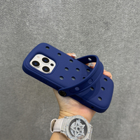 Shoe With Hole Pattern Case For iPhone 16 15 14 SG604 - Thumbnail 4