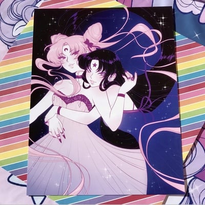 8.5 x 11 partners in crime print - Thumbnail 2