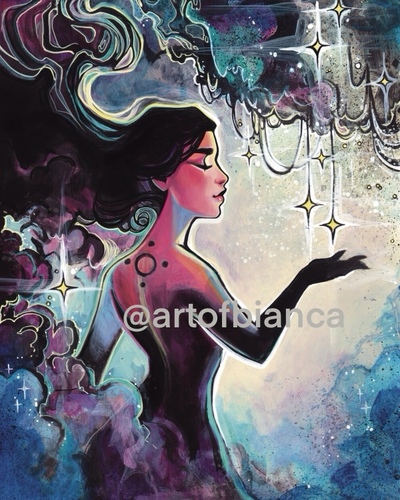 Goddess Nebula 8x10 Print