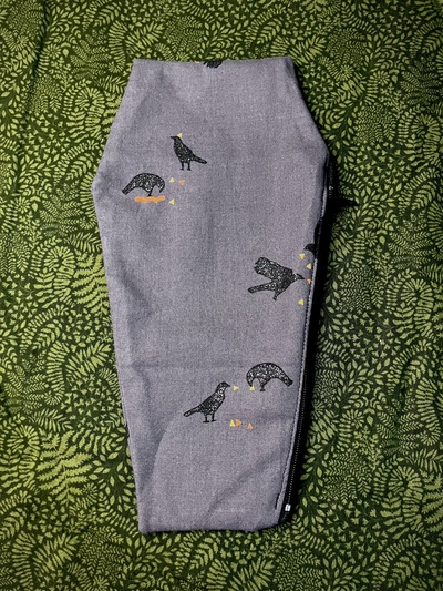 Crows Coffin Bag