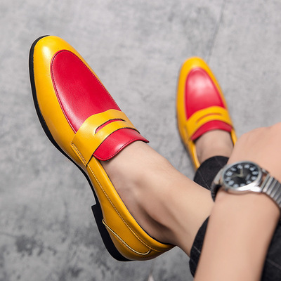 Men's business casual slip-on shoes 3 colors