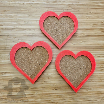 Heart Shaped Pin Board - Mini