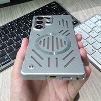 Hollow Heat Dissipation Case For Samsung S25 24 23 IPXSM03 - Thumbnail 2