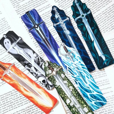 Fantasy Sword Bookmarks
