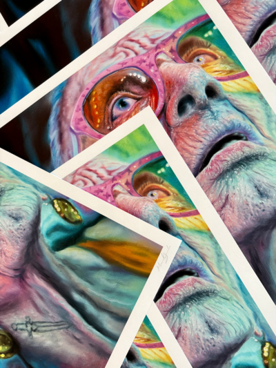 "The Last Witness" limited edition print by Manuel Zamudio x AEA prints