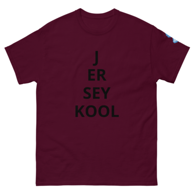 Jersey Kool custom "Eye Chart" t-shirt