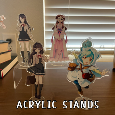 Acrylic Stand Figures - Signed/Autographed - Yuki/Ivy/Lishu