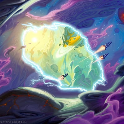 Fabled passage - print, mtg edge of eternities - Thumbnail 1