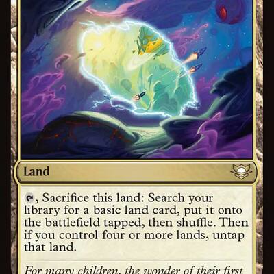 Fabled passage - artist proof, mtg edge of eternities - Thumbnail 1