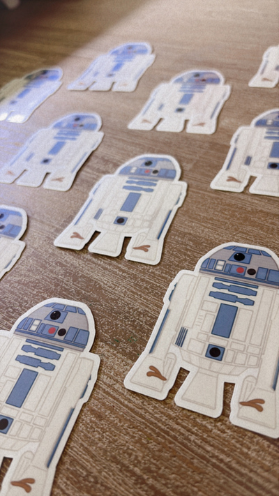 R2 Individual Stickers