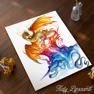 Portal Dragon - Print