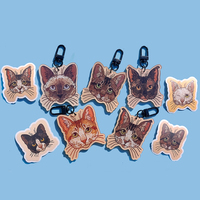 Mystery bag:Cat keychain + sticker - Thumbnail 2