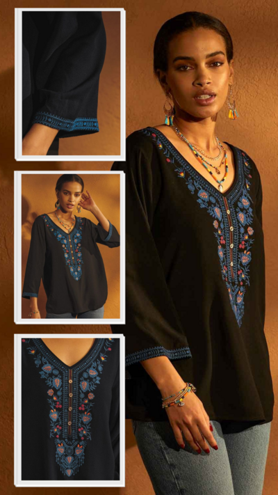 Embroidered Tunic - FINAL SALE